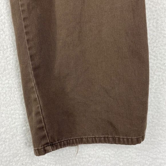 Vintage Tony Hawk Cargo Skater Pants Y2K Size 34x32 Brown Skateboarding Grunge - Picture 2 of 16